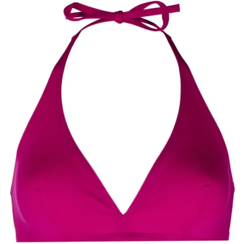 Raspberry Triangle Bikini Top , female, Sizes: S, M - Eres - Modalova
