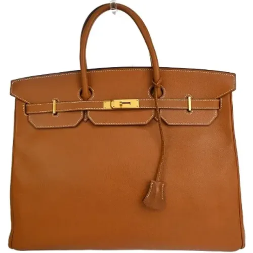 Pre-owned Leather handbags , female, Sizes: ONE SIZE - Hermès Vintage - Modalova