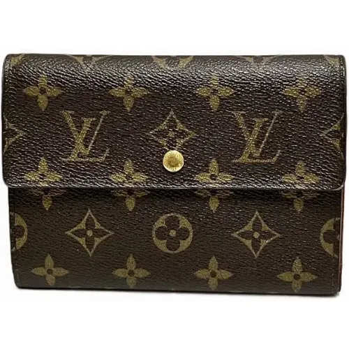 Pre-owned Canvas wallets , female, Sizes: ONE SIZE - Louis Vuitton Vintage - Modalova