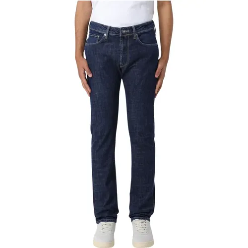 Slim-fit Jeans , male, Sizes: W31, W40, W36, W34, W33, W32, W38 - Incotex - Modalova