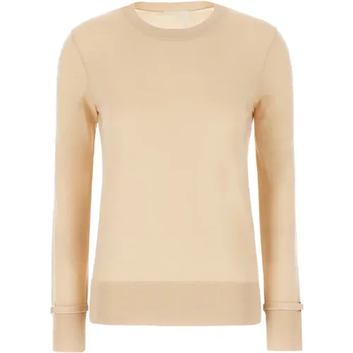 Round-neck Knitwear , female, Sizes: L, S - Chloé - Modalova