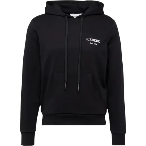 C Felpa Hoodie Mens , male, Sizes: S - Iceberg - Modalova