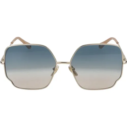 Stylische Sonnenbrille Ch0092S , Damen, Größe: 60 MM - Chloé - Modalova