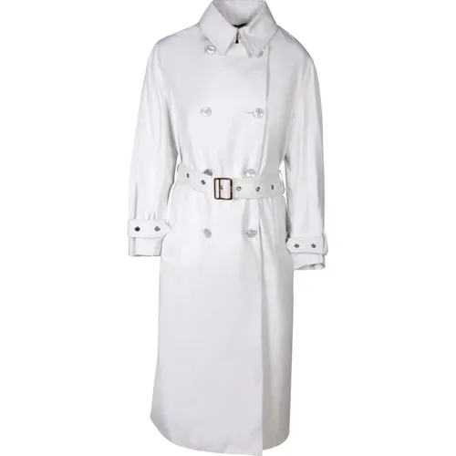 Eleganter Grauer Trenchcoat Moorer - Moorer - Modalova