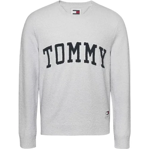 Stylish Knitwear for Men , male, Sizes: XL, M, XS, S - Tommy Jeans - Modalova