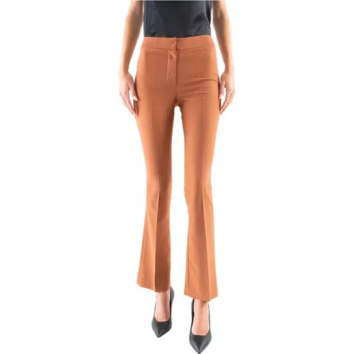 Megan2 Flared Trousers , female, Sizes: S, M, XS, L - Doris S - Modalova