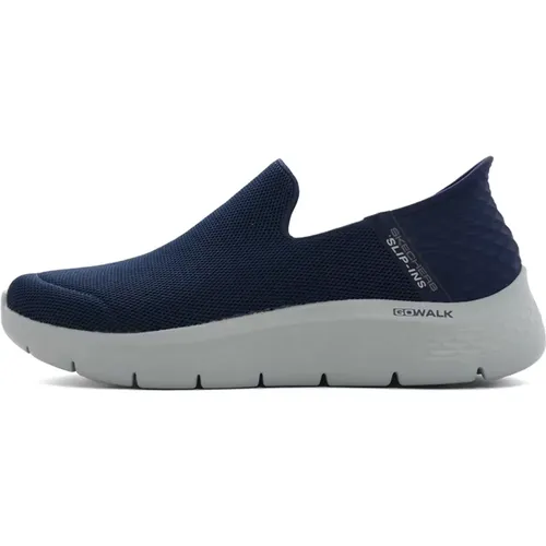 Bequeme Slip-ons , Herren, Größe: 42 EU - Skechers - Modalova