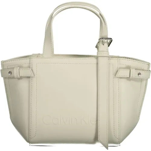 Polyester Handbag with Adjustable Strap , female, Sizes: ONE SIZE - Calvin Klein - Modalova