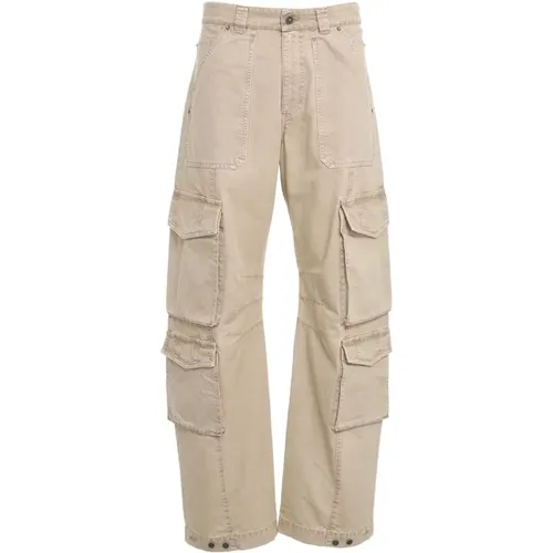 Mens Clothing Trousers Ss24 , male, Sizes: M, L - Golden Goose - Modalova