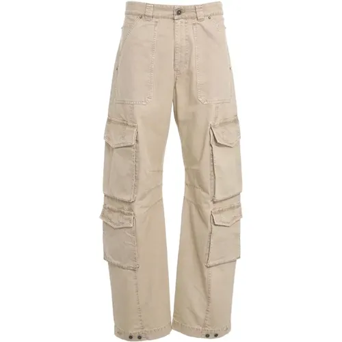 Mens Clothing Trousers Ss24 , male, Sizes: S, M, L - Golden Goose - Modalova