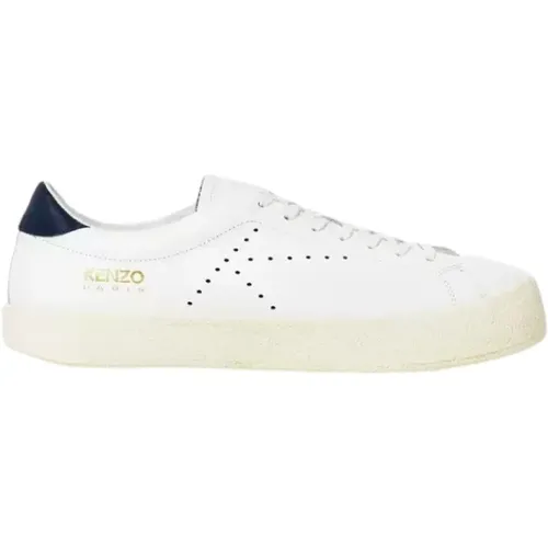 Leather Logo Sneakers , female, Sizes: 3 UK - Kenzo - Modalova