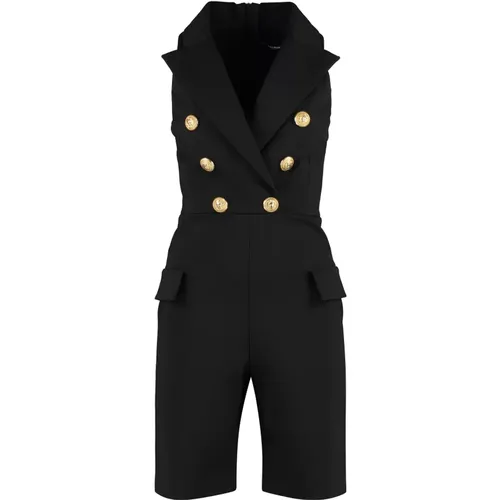 Stylischer Jumpsuit für Trendy Fashionistas - Balmain - Modalova