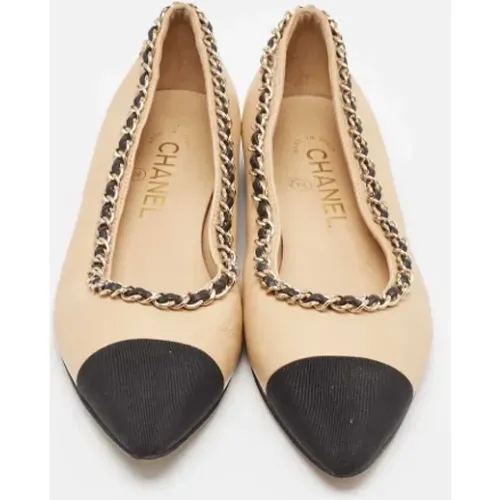 Pre-owned Stoff flats - Chanel Vintage - Modalova