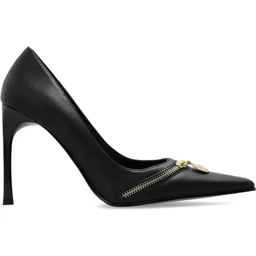 Schwarze Pumps für Frauen , Damen, Größe: 39 EU - Versace Jeans Couture - Modalova