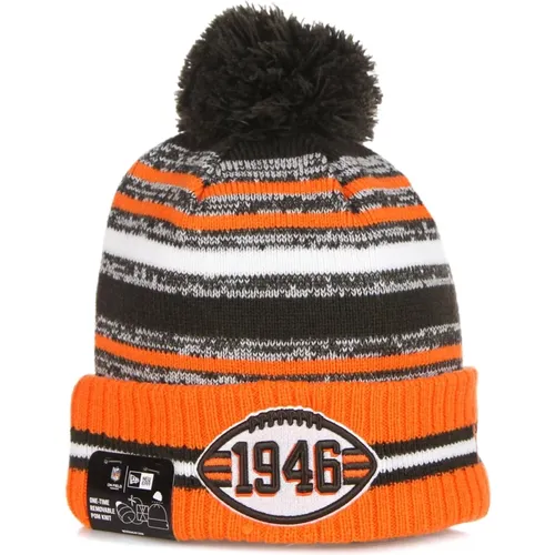 Cleveland Browns Pom Pom Beanie Hat - new era - Modalova