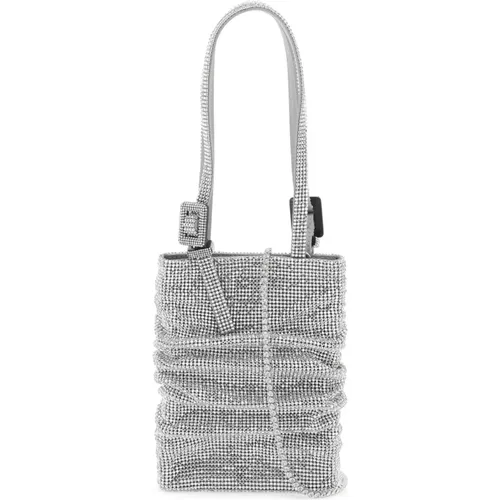 Lollo La Petite Kristall Mesh Handtasche - Benedetta Bruzziches - Modalova