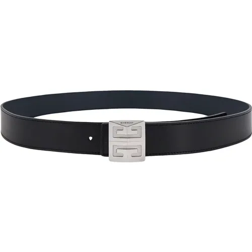 Leather Reversible Belt , male, Sizes: 95 CM - Givenchy - Modalova