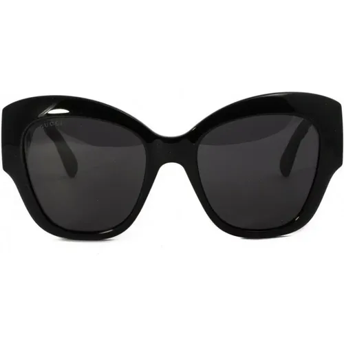 Cat Eye Sunglasses , female, Sizes: ONE SIZE, 53 MM - Gucci - Modalova