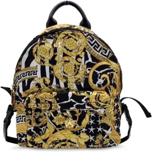 Pre-owned Canvas ruckscke - Versace Pre-owned - Modalova