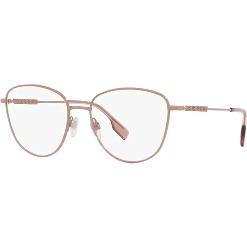 Rose Gold Sunglasses Virginia BE 1376 , unisex, Sizes: 55 MM - Burberry - Modalova