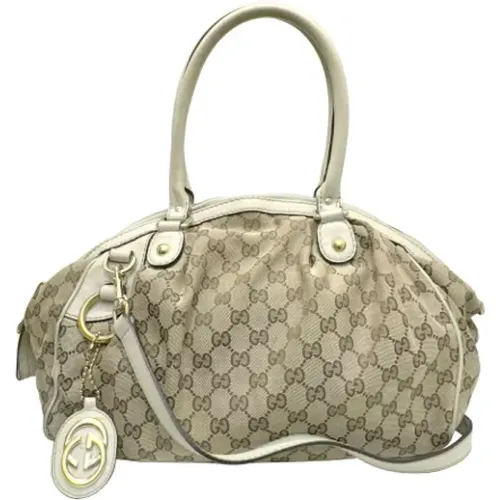 Pre-owned Canvas gucci-bags , female, Sizes: ONE SIZE - Gucci Vintage - Modalova