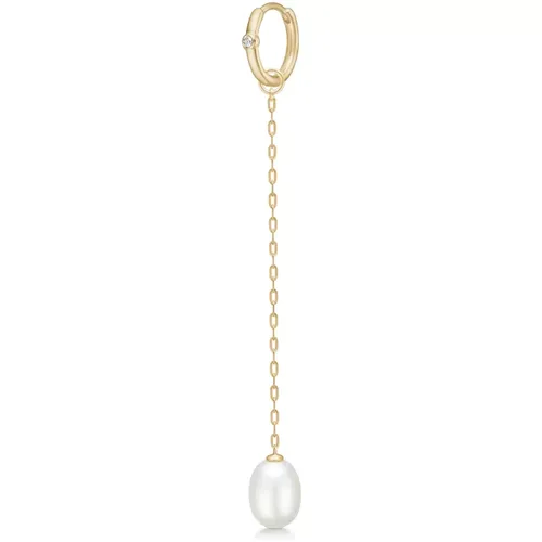 Elegantes Diamant- und Perlen-Schmuckset , Damen, Größe: ONE Size - Julie Sandlau - Modalova