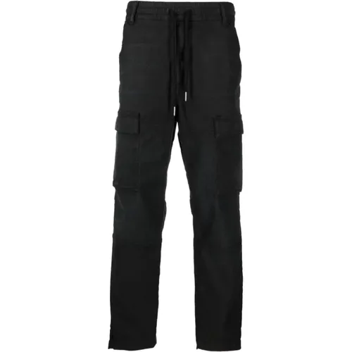 Diesel Cargo Trousers With Inner-leg Zips In 5bp Green | ModeSens | Cargo  trousers, Cargo pants, Trousers