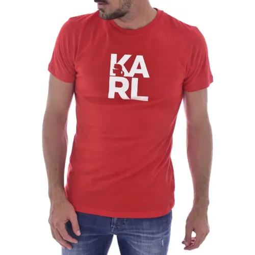 T-Shirt , Herren, Größe: XL - Karl Lagerfeld - Modalova