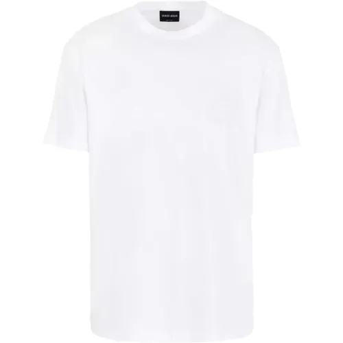 U090 T-Shirt , male, Sizes: M, L, XL - Giorgio Armani - Modalova
