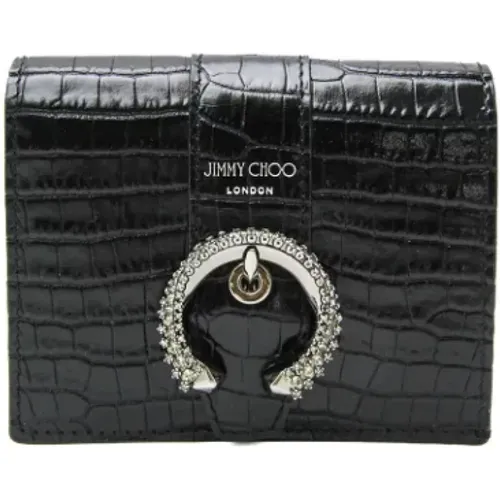 Pre-owned Leather wallets , female, Sizes: ONE SIZE - Jimmy Choo Pre-owned - Modalova