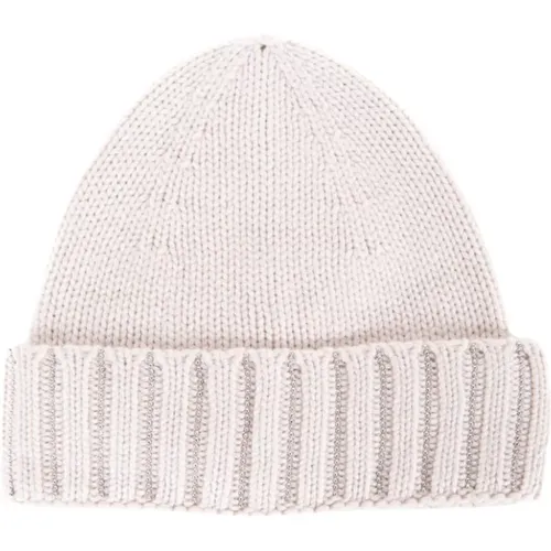 Winter Hat , female, Sizes: ONE SIZE - Fabiana Filippi - Modalova