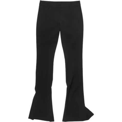 Wide Trousers in , female, Sizes: S, L - Acne Studios - Modalova