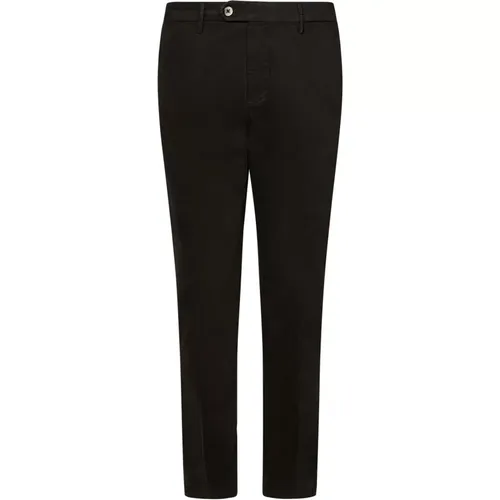 Slim Fit Chino Hose Braun - Michael Coal - Modalova