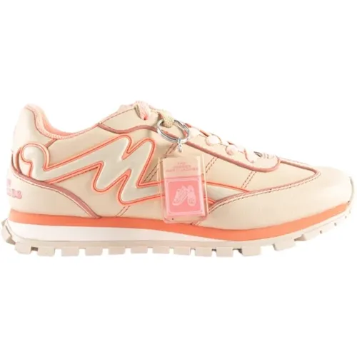 Elevate Your Sneaker Game with Leather Sneakers , female, Sizes: 3 UK - Marc Jacobs - Modalova