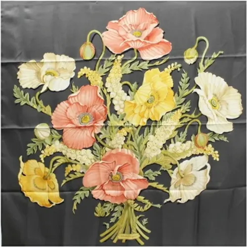 Pre-owned Silk scarves , female, Sizes: ONE SIZE - Salvatore Ferragamo Pre-owned - Modalova