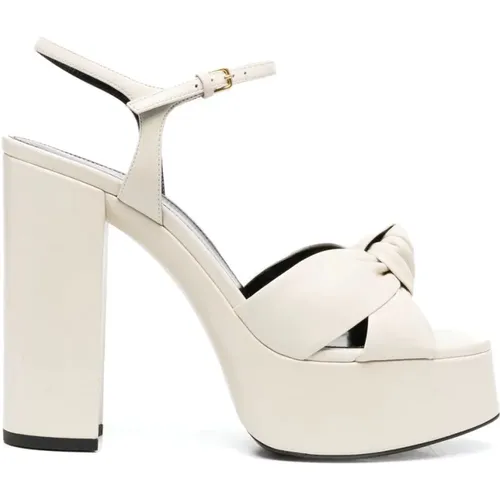 Bianca Sandalen Saint Laurent - Saint Laurent - Modalova