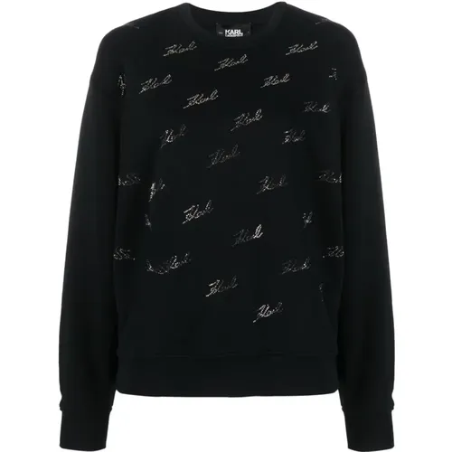 Stylischer Sweatshirt für Männer , Damen, Größe: M - Karl Lagerfeld - Modalova