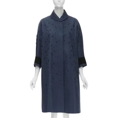 Pre-owned Cotton outerwear , female, Sizes: XS - Prada Vintage - Modalova