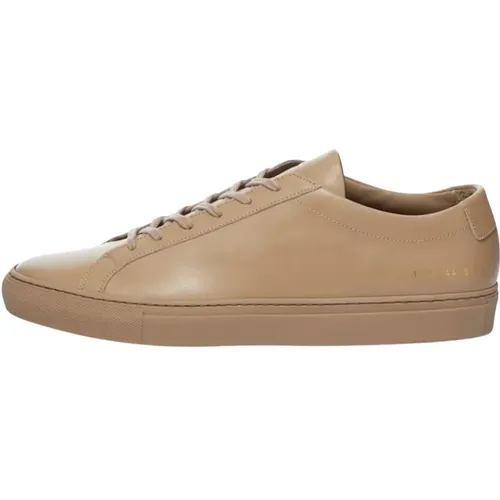 Kaffee Low Top Sneakers , Herren, Größe: 41 EU - Common Projects - Modalova