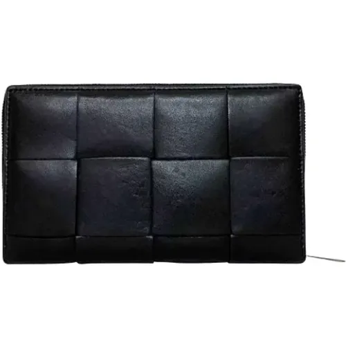 Pre-owned Leather wallets , female, Sizes: ONE SIZE - Bottega Veneta Vintage - Modalova