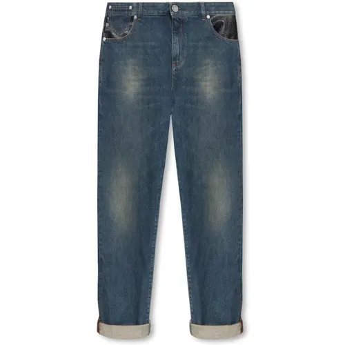Regular-Fit Jeans , Herren, Größe: W29 - Balmain - Modalova