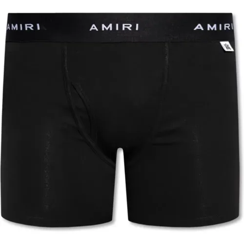 Boxer shorts with logo , male, Sizes: S - Amiri - Modalova
