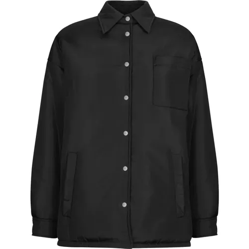 Oversize Shirt AUS Nylon Bright , Damen, Größe: L - add - Modalova