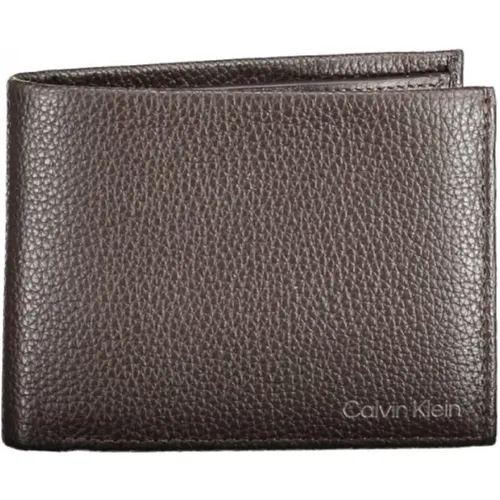 Leather Wallet , male, Sizes: ONE SIZE - Calvin Klein - Modalova