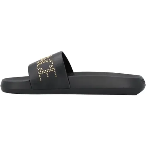 Rubber sandals , male, Sizes: 9 UK, 10 1/2 UK, 10 UK, 7 UK, 8 UK - Versace - Modalova