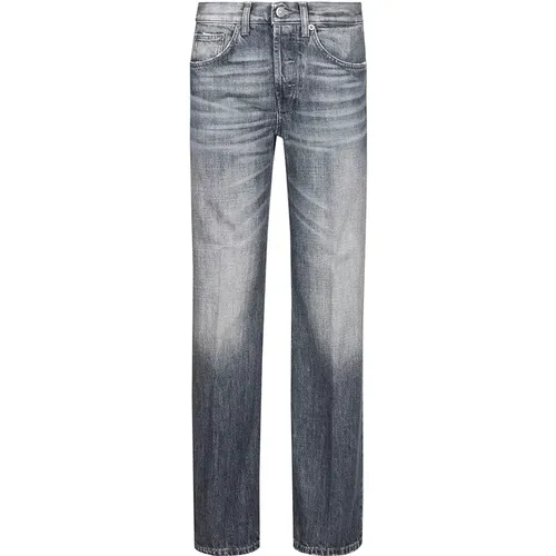 Weite Bein Denim Jeans , Damen, Größe: W28 - Dondup - Modalova