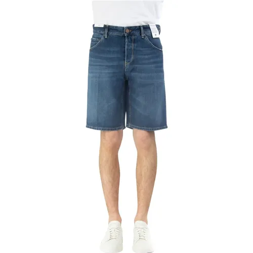 Denim Beach Shorts , male, Sizes: W33, W34, W31, W36, W32 - PT Torino - Modalova