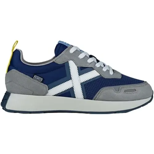 Xemine Sneakers in Suede and Fabric , male, Sizes: 11 UK, 8 UK, 7 UK, 9 UK - Munich - Modalova