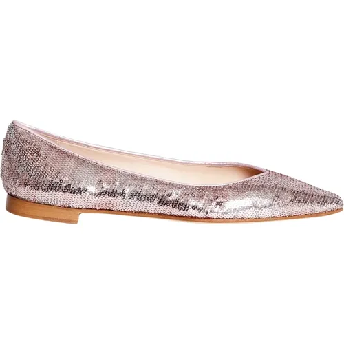 Sequin Ballerina Shoes , female, Sizes: 6 UK - Prosperine - Modalova