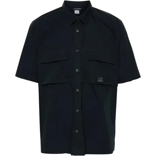 Short Sleeve Shirts , male, Sizes: L, M, XL - C.P. Company - Modalova